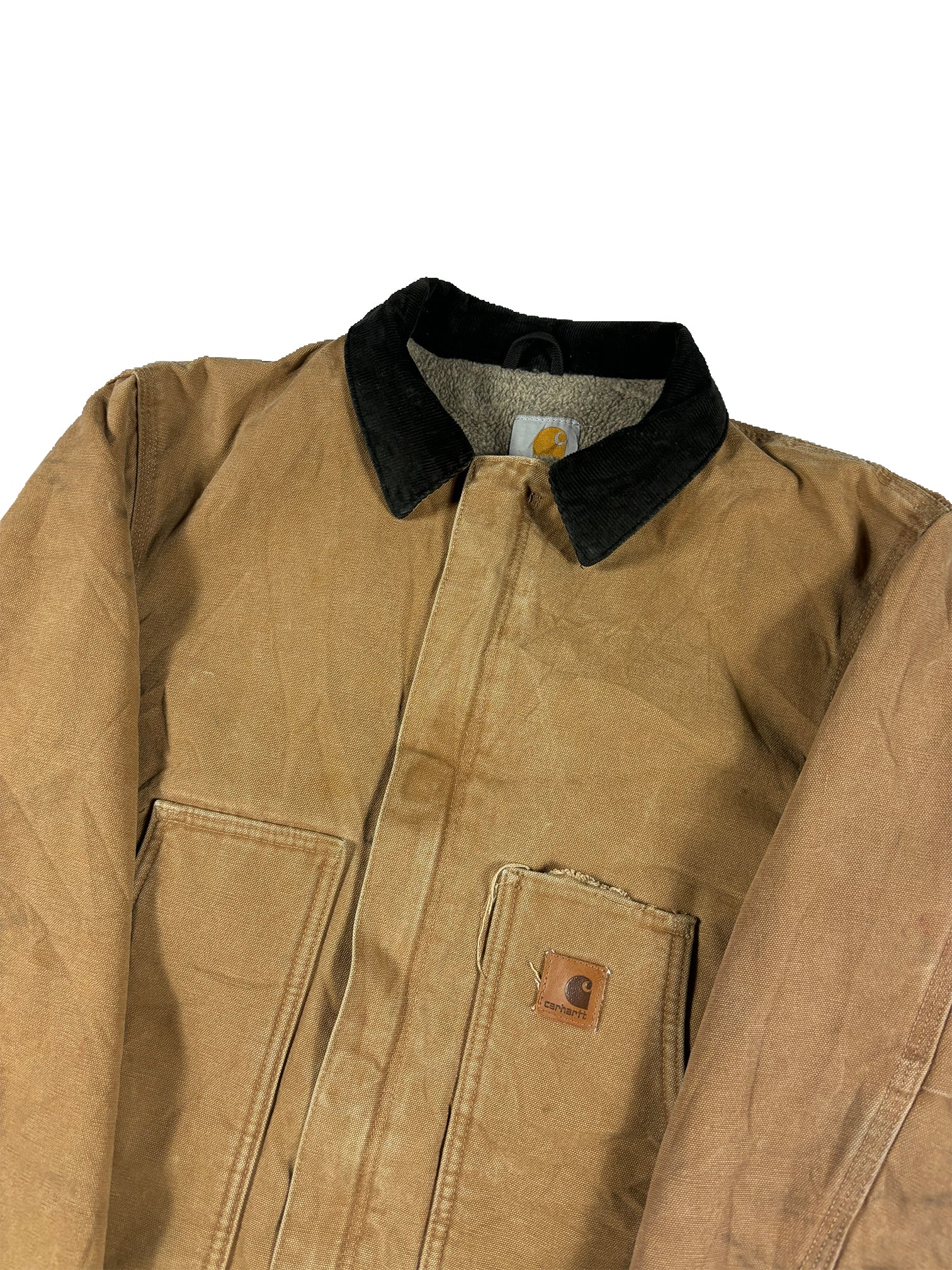 VINTAGE WOOL LINED CARHARTT DETROIT JACKET SIZE SMALL