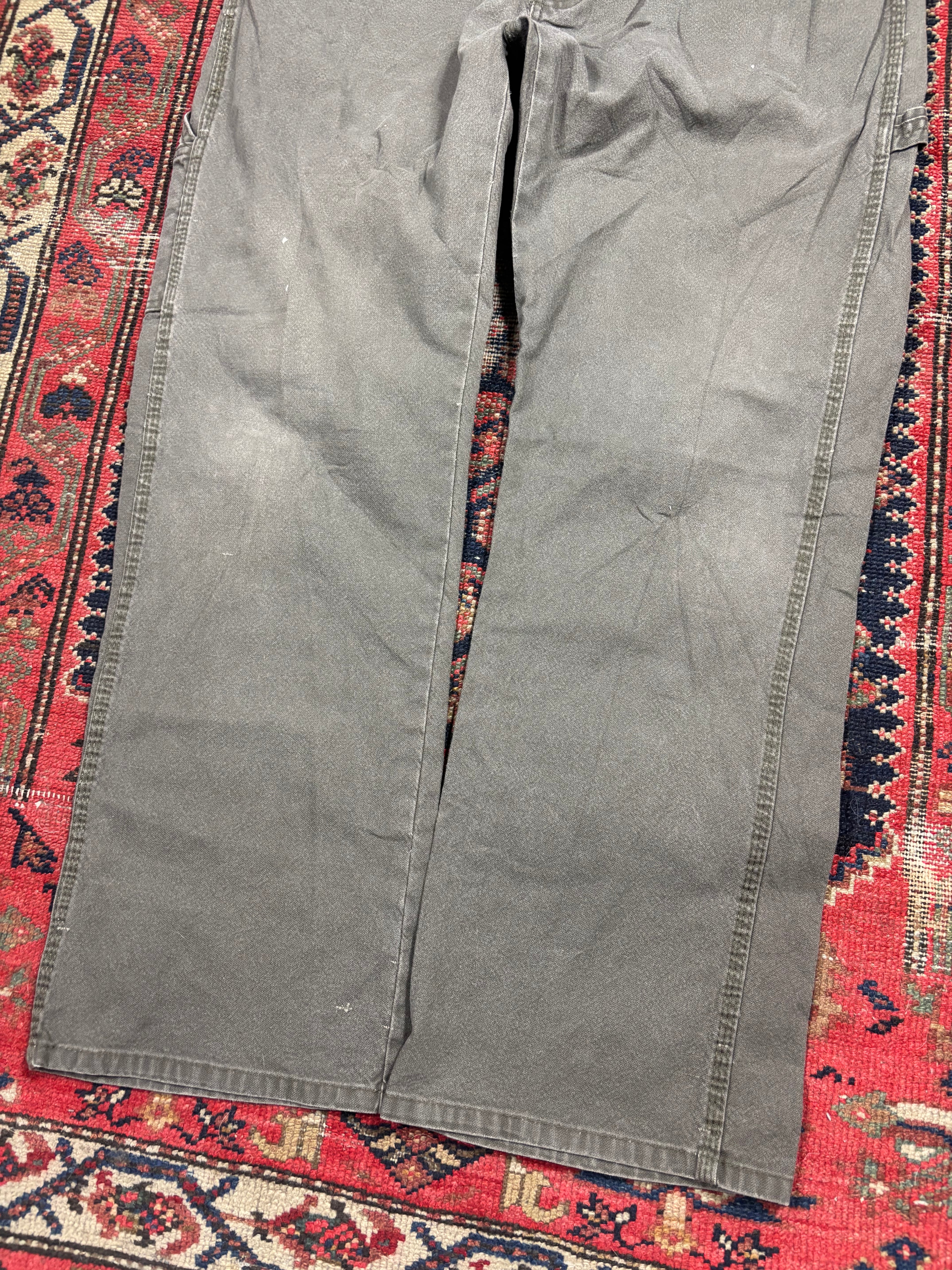 VINTAGE DARK GREY DICKIES CARPENTER PANTS W/36
