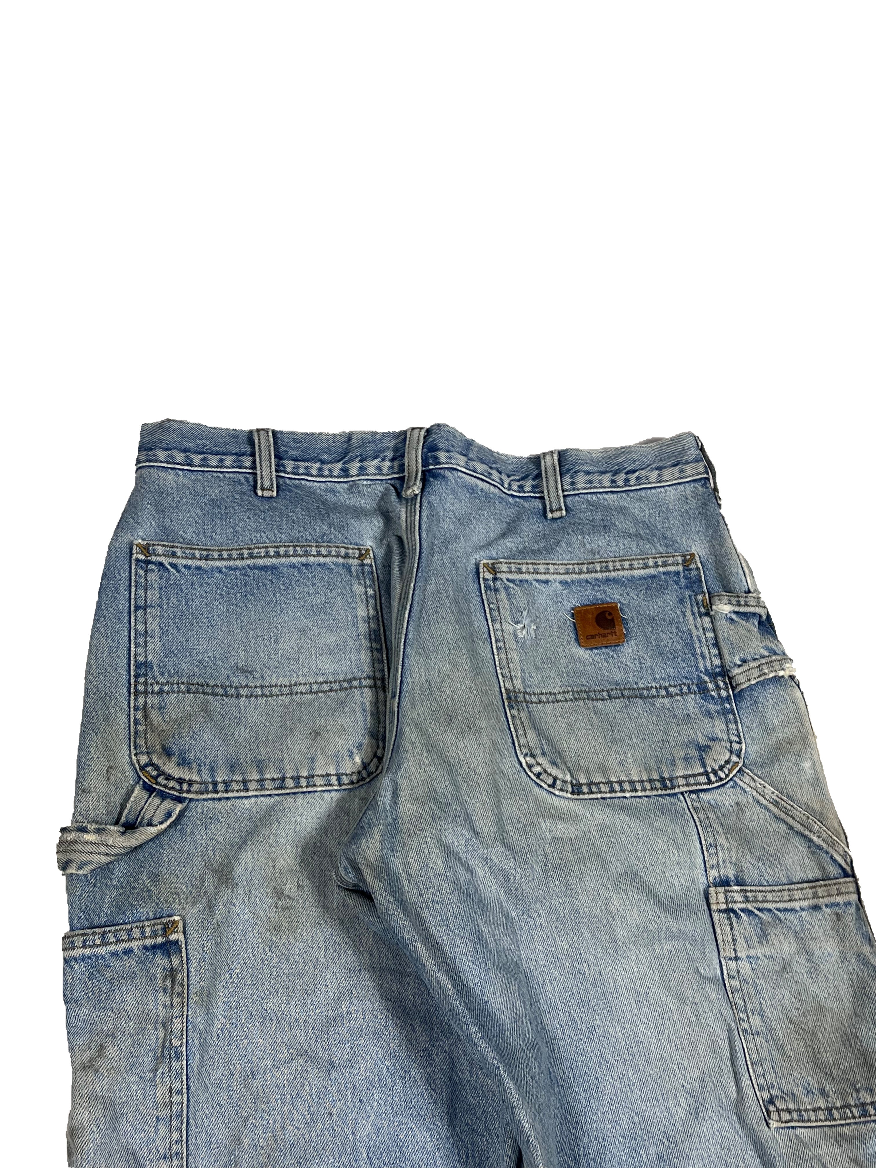 VINTAGE DENIM CARHARTT CARPENTAR PANTS SIZE 34/W