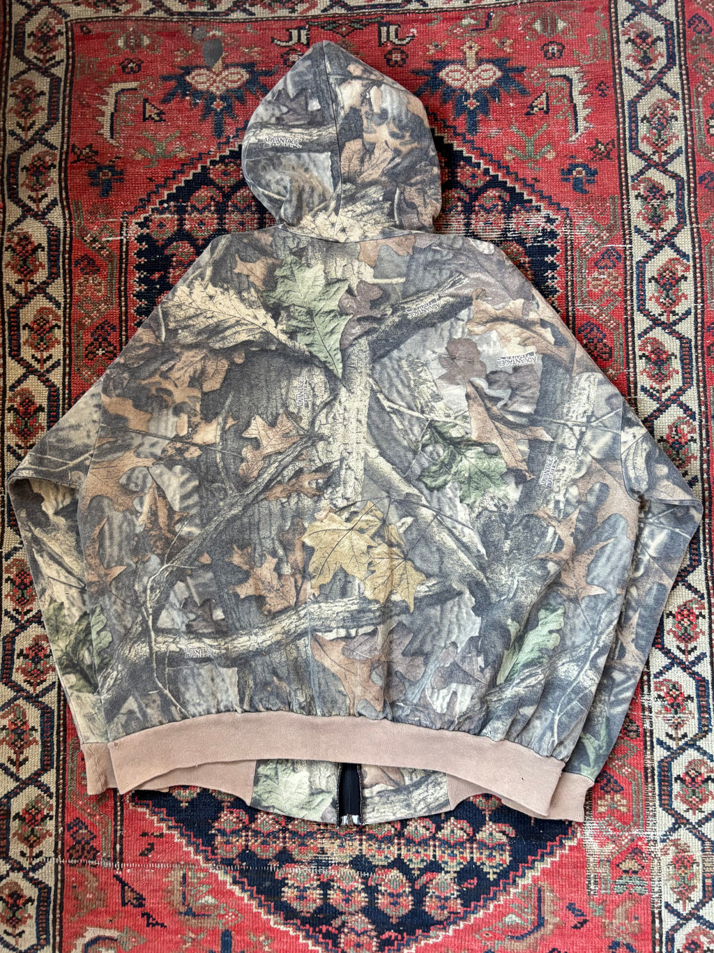 VINTAGE REALTREE ZIP UP HOODIE SIZE XL