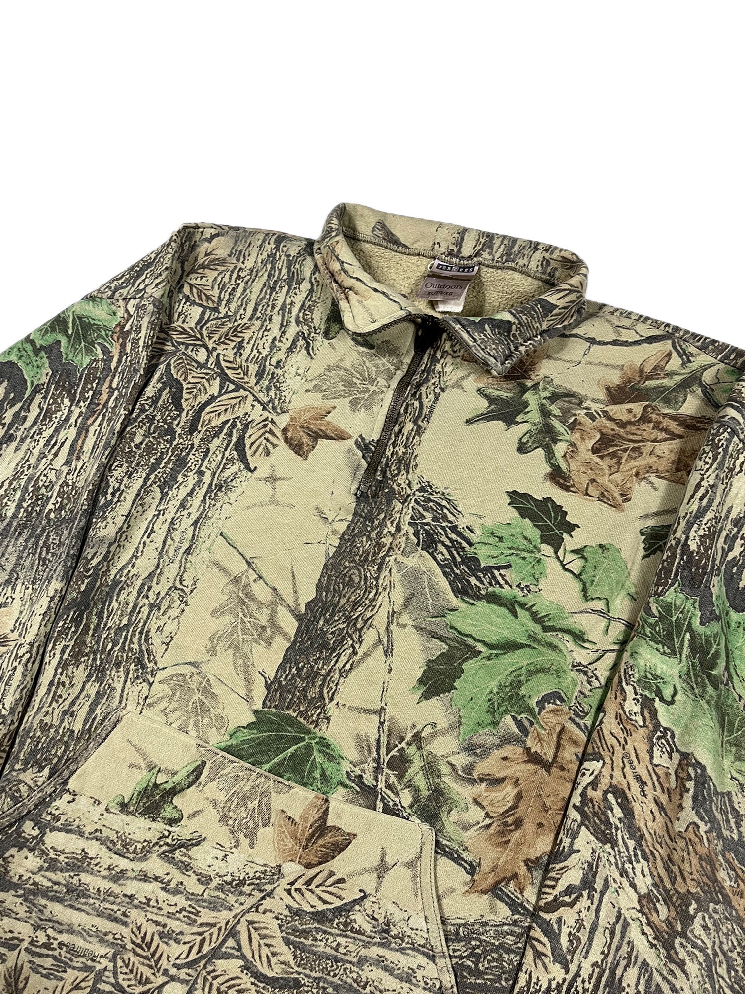 VINTAGE REALTREE QUATRE-ZIP SIZE XL