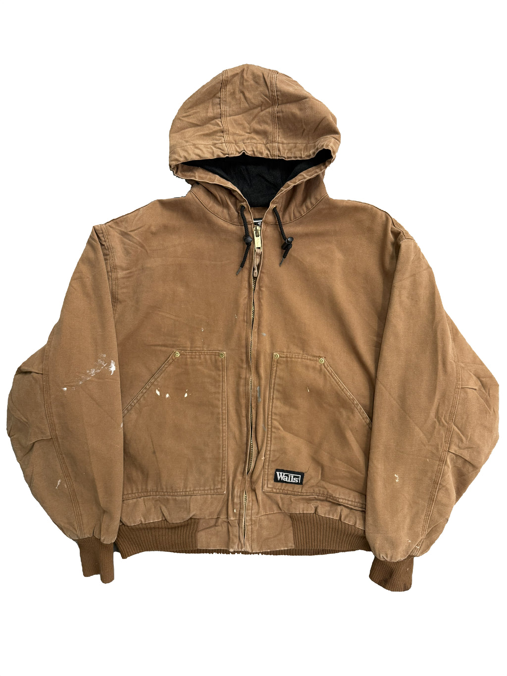Vintage Hooded Work Jacket