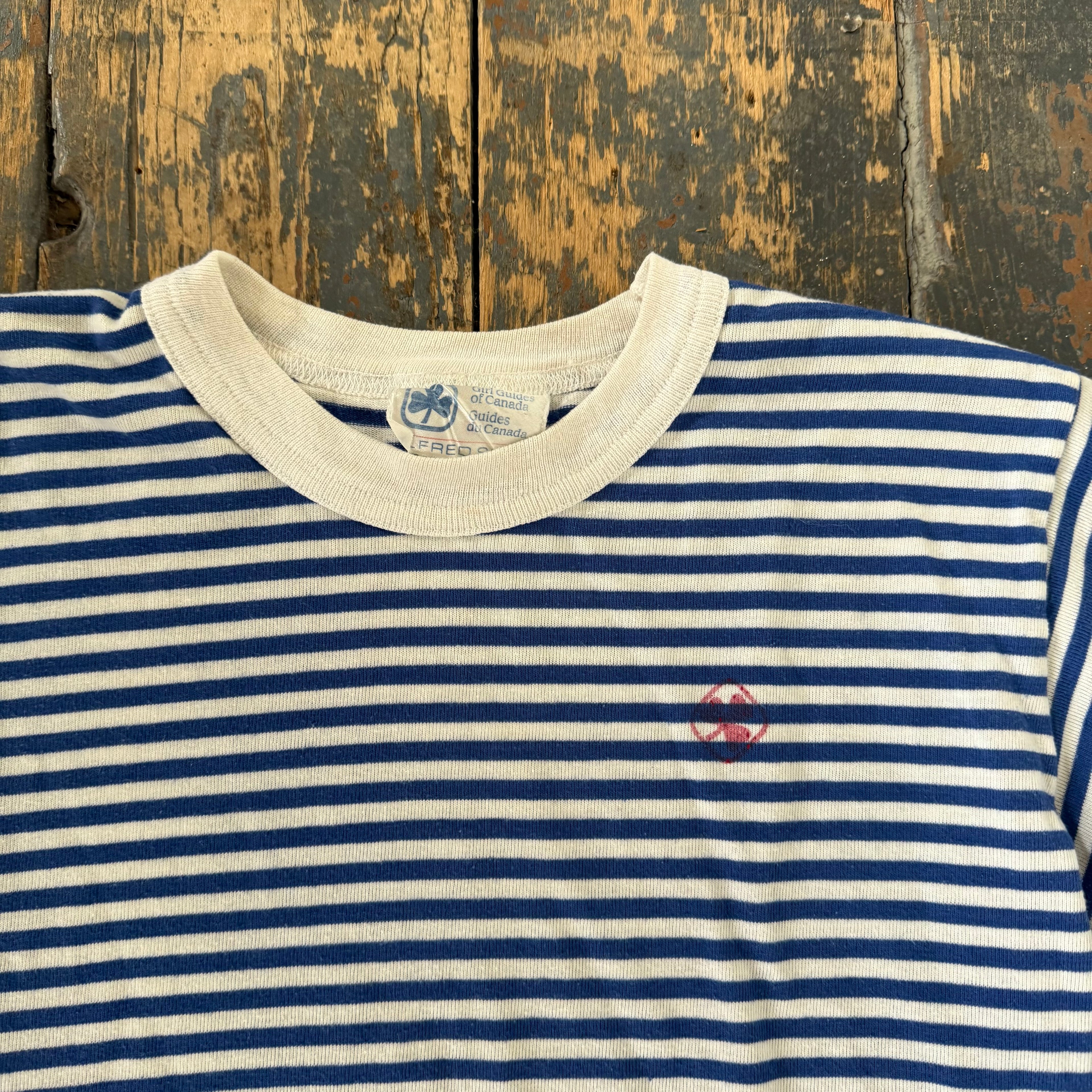 Vintage Striped T Shirt Size XS