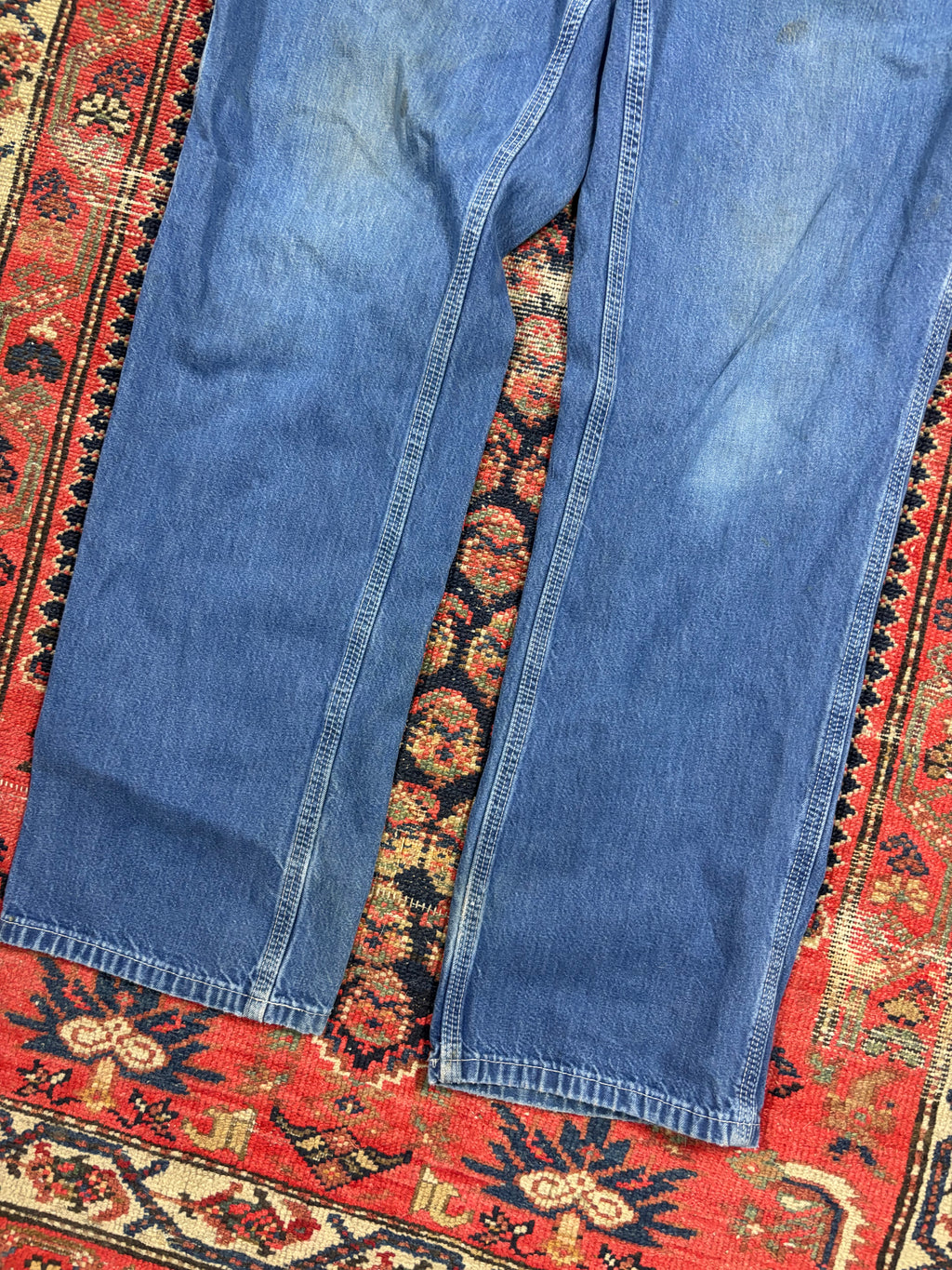 DARK WASH CARHARTT CARPENTER PANTS W/32