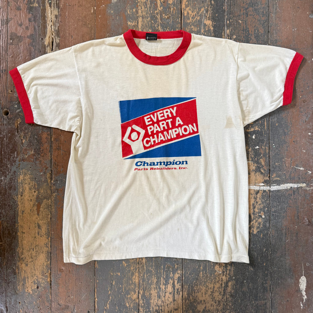 Vintage Ringer T-Shirt Size Large