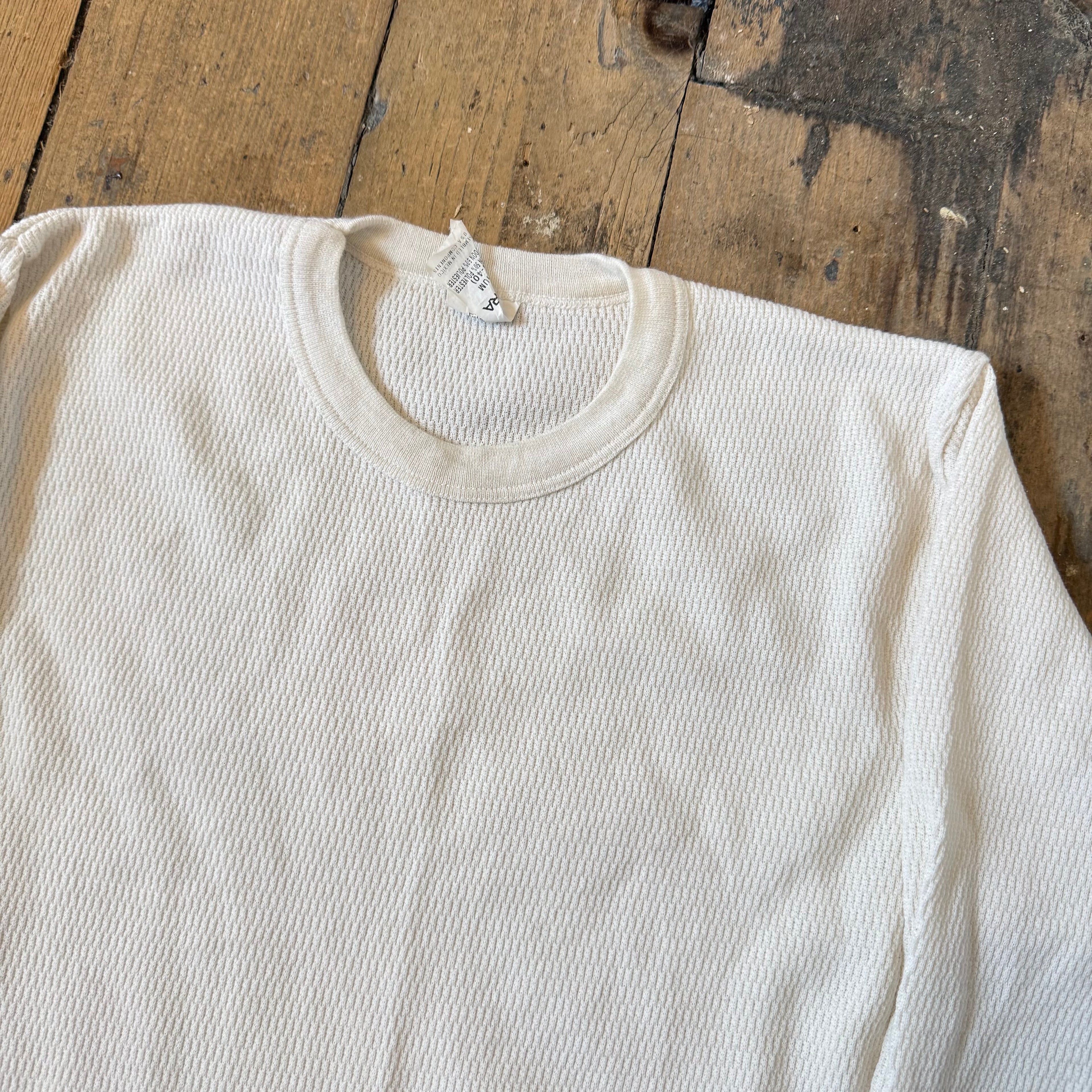 Vintage Thermal Long Sleeve Size Small