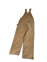 Load image into Gallery viewer, TAN CARHARTT OVERALLS SIZE 34W