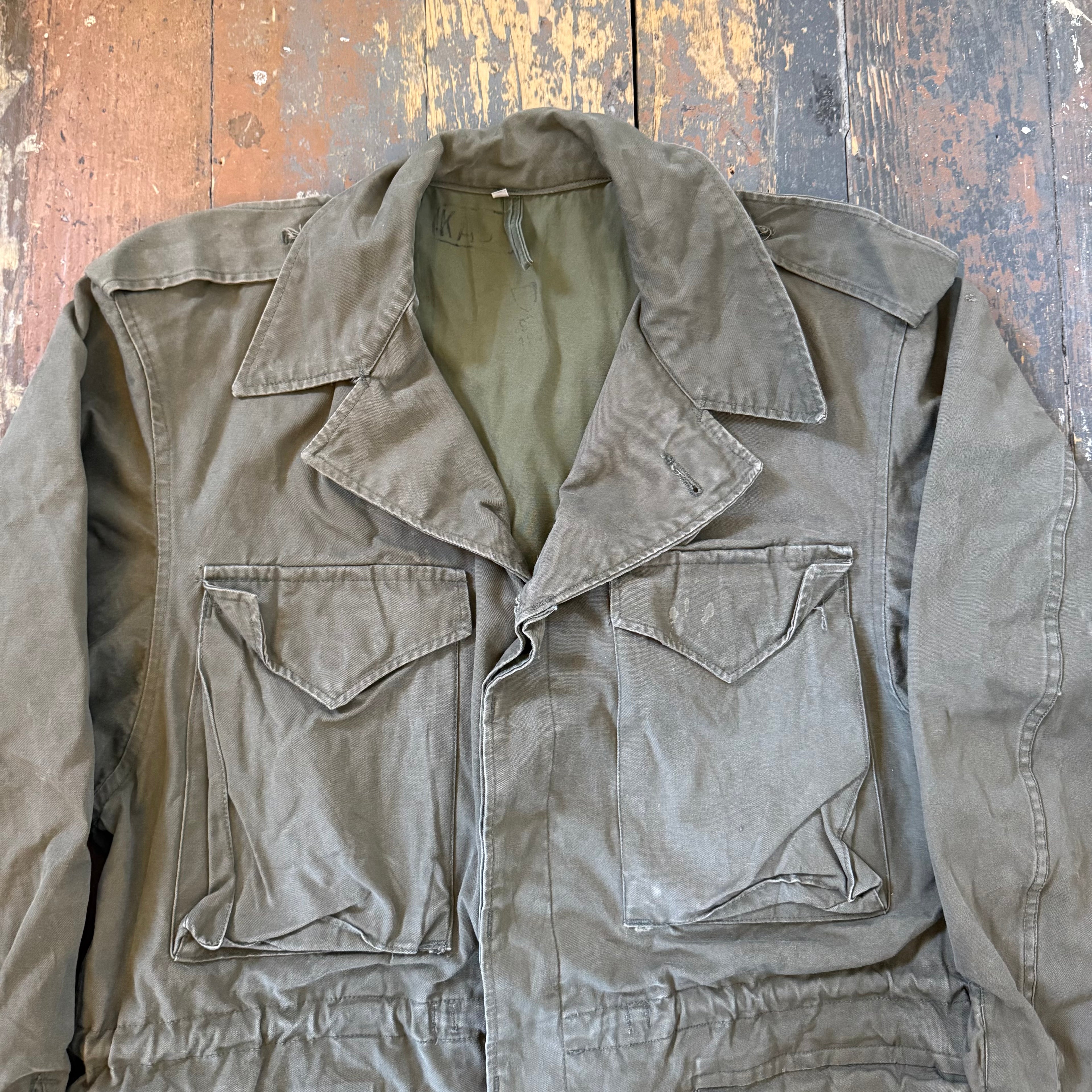 1960s Military Jacket - Size Medium