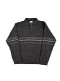 VINTAGE COLLARD KNIT SWEATER SIZE SMALL
