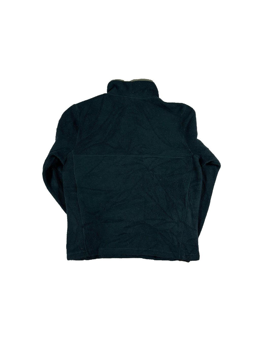 VINTAGE GREEN L.L.BEAN 1/4 ZIP FLEECE SIZE MEDIUM