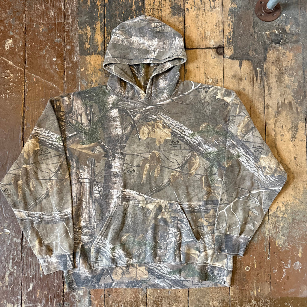 Vintage Camo Hoodie Size M - L