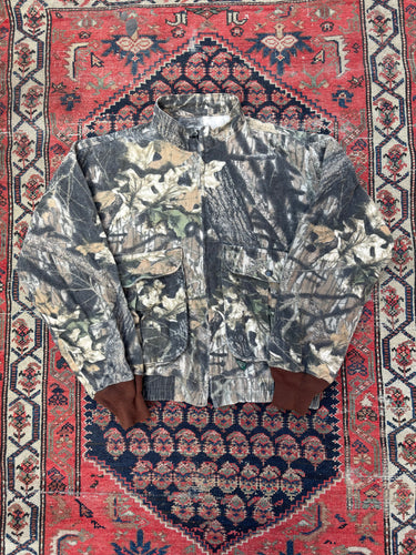 VINTAGE COTTON REALTREE BOMBER JACKET SIZE MEDIUM