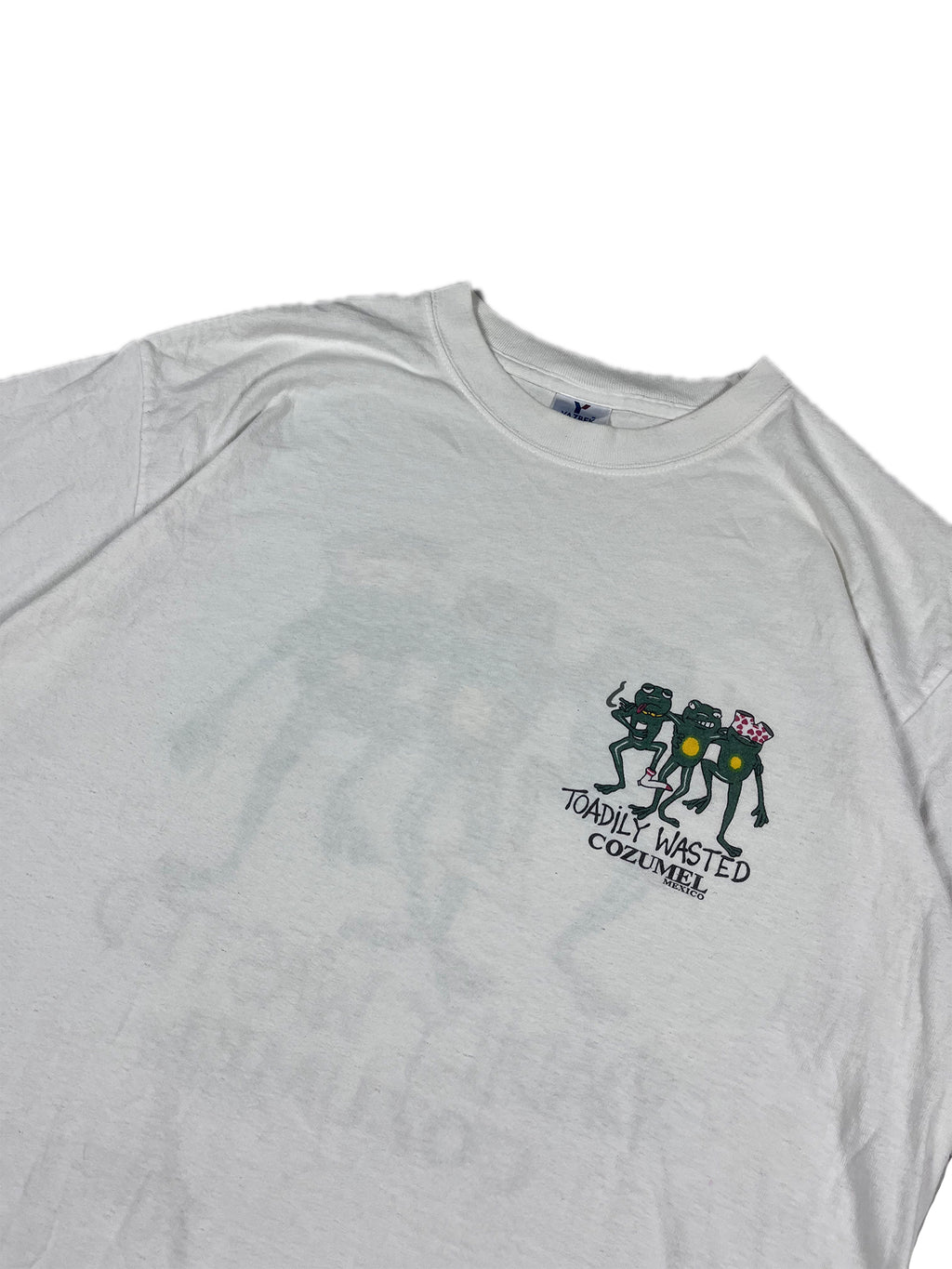 VINTAGE “TOTALLY WASTED” FROG TEE SIZE LAGRE