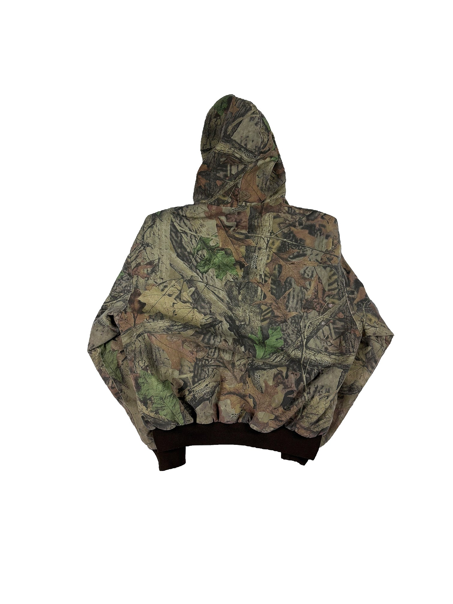 VINTAGE REALTREE BUTTON UP HOODED JACKET SIZE LARGE