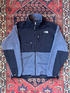 VINTAGE BLACK & GREY THE NORTH FACE DENALI FLEECE SIZE XL