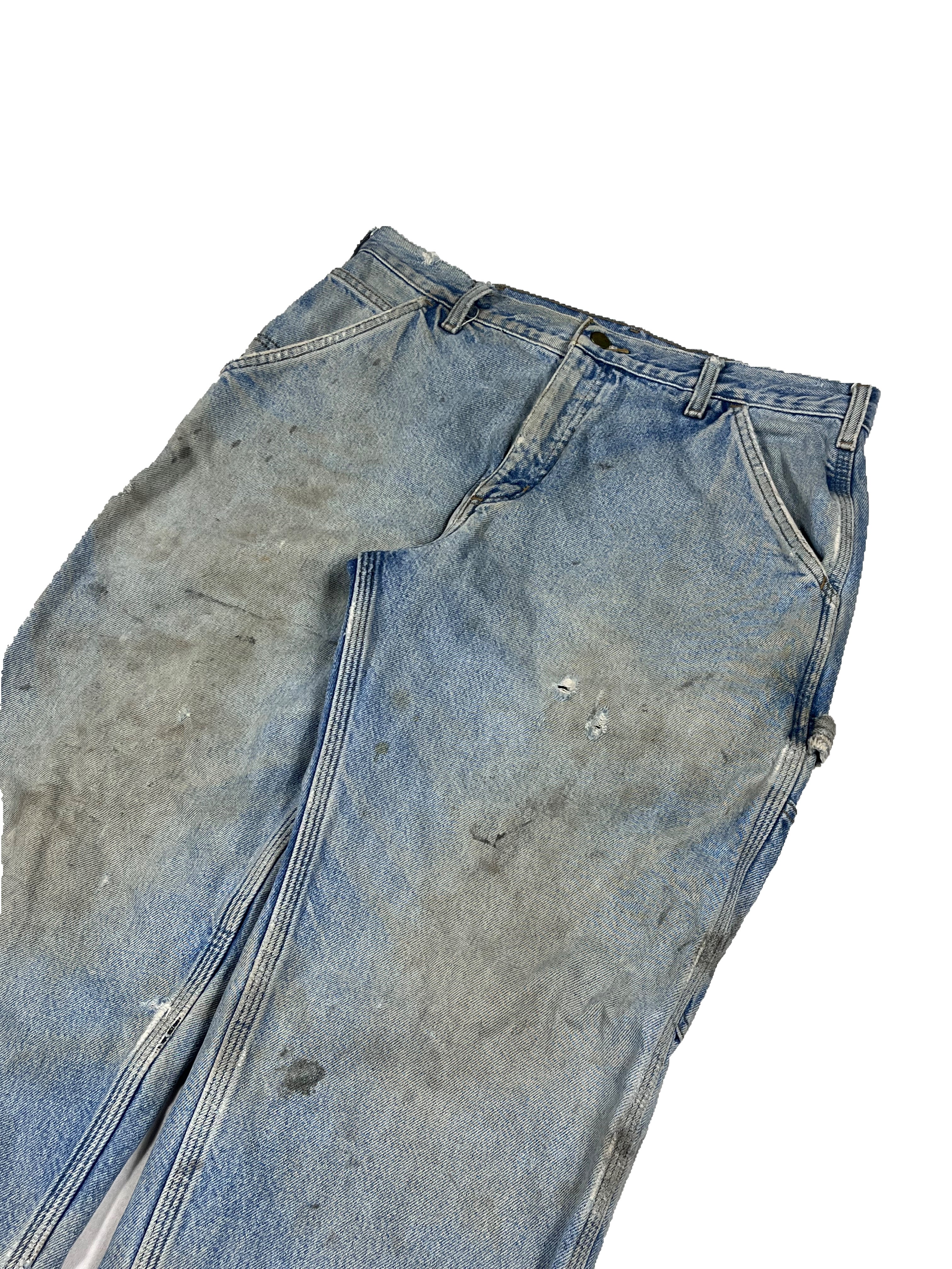 VINTAGE DENIM CARHARTT CARPENTAR PANTS SIZE 34/W