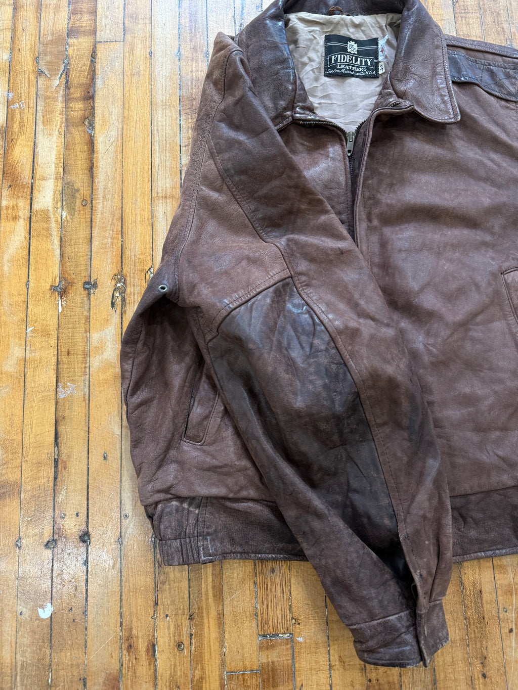 Vintage Leather Jacket