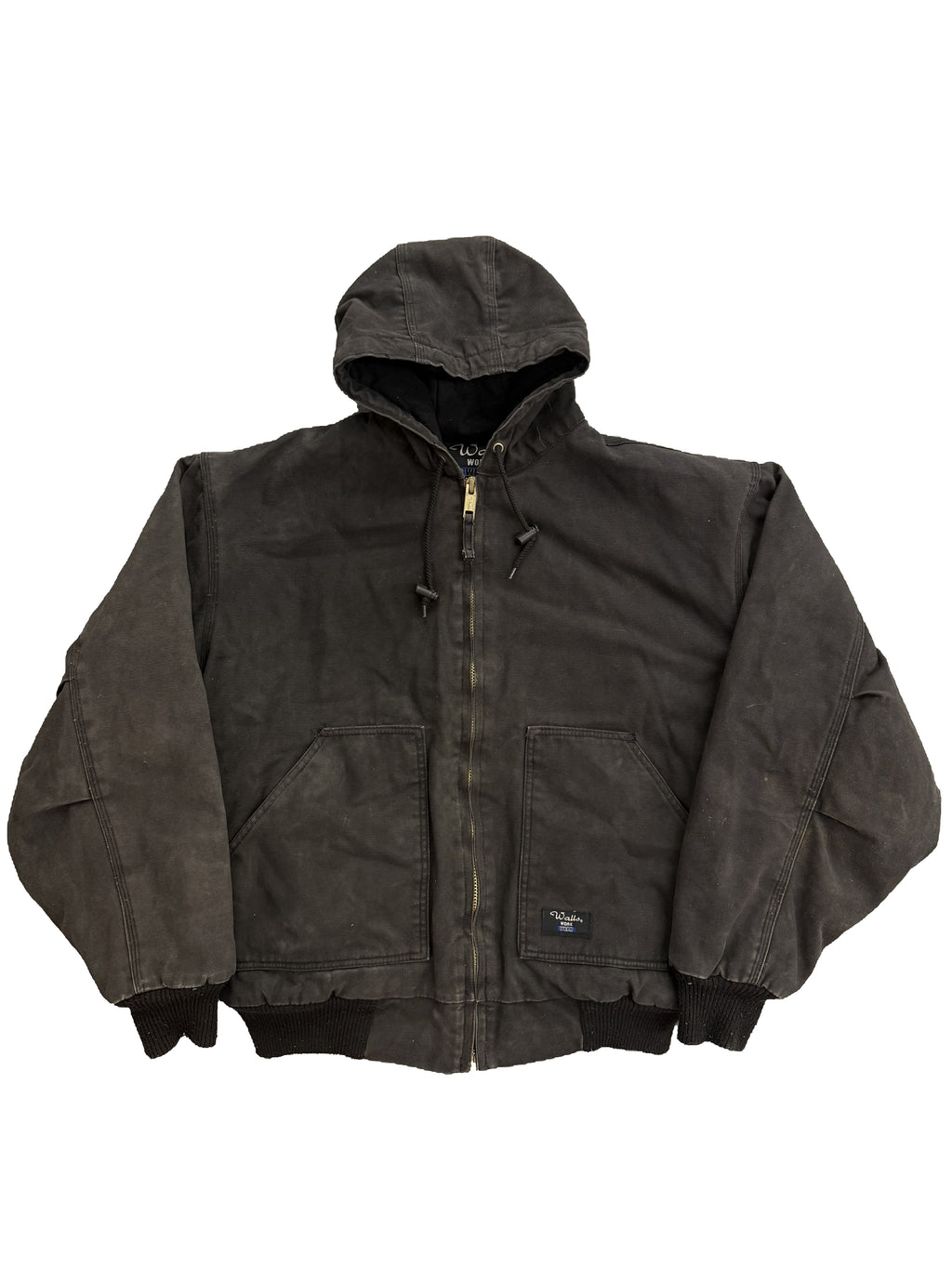 Vintage Hooded Work Jacket