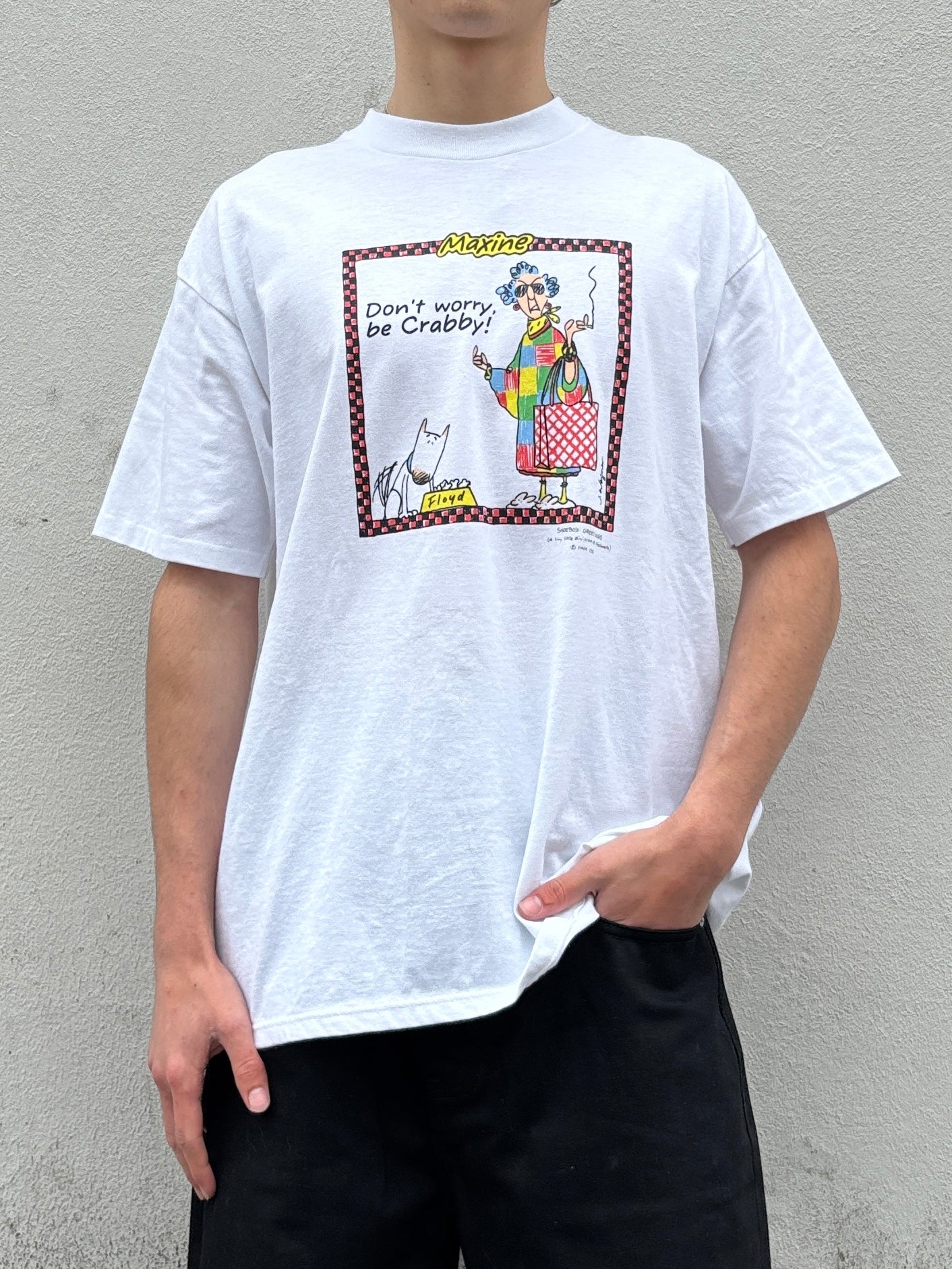 Vintage Graphic T Shirt - Size Large