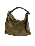 Vintage Suede Hobo Bag