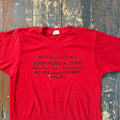 Vintage Quote T-Shirt Size XS