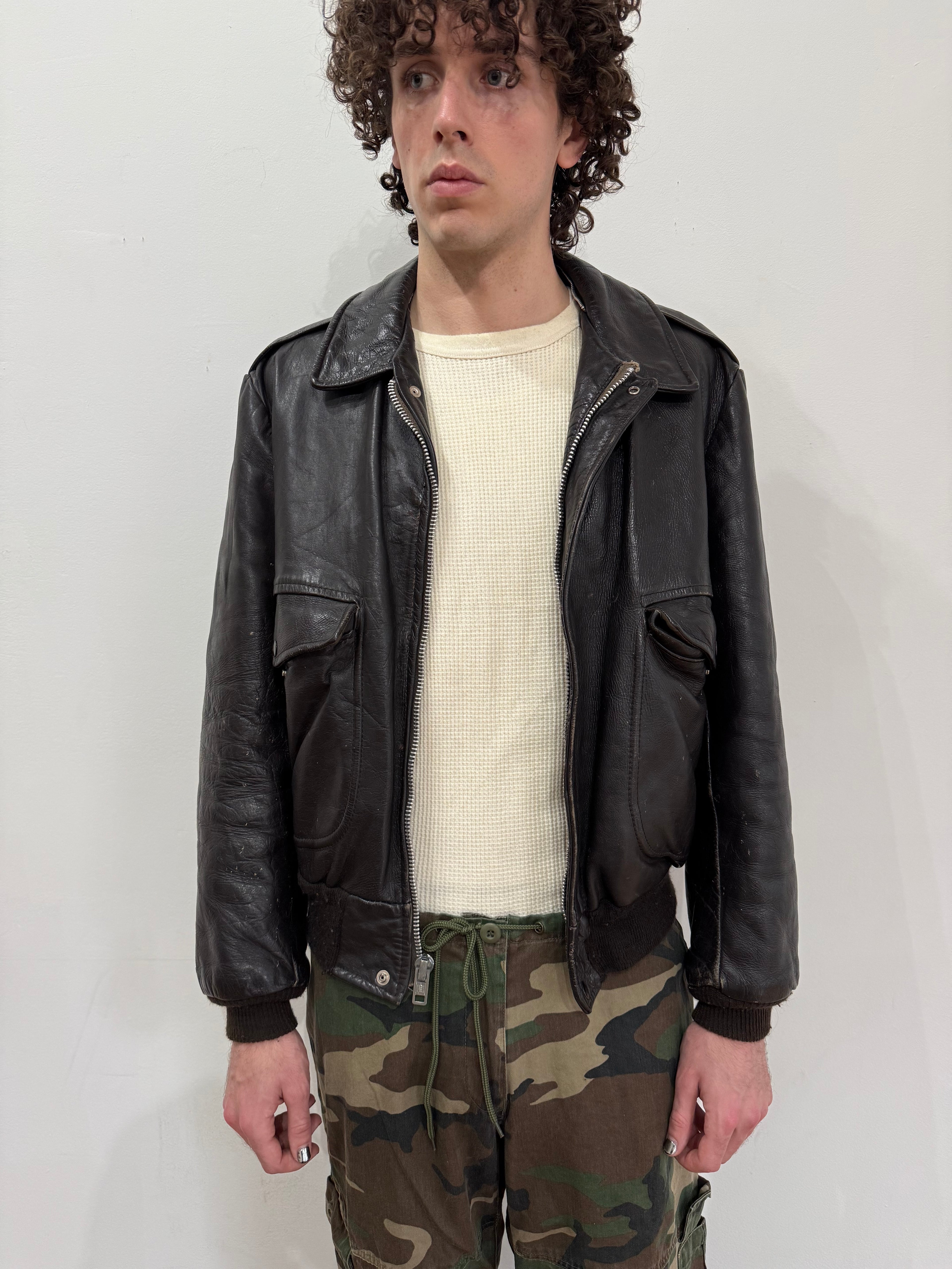 Vintage Leather Jacket