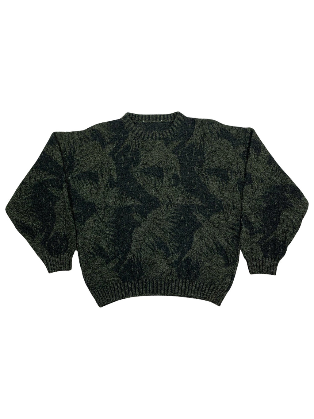 VINTAGE PATTERNED KNIT SIZE MEDIUM