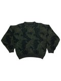 VINTAGE PATTERNED KNIT SIZE MEDIUM