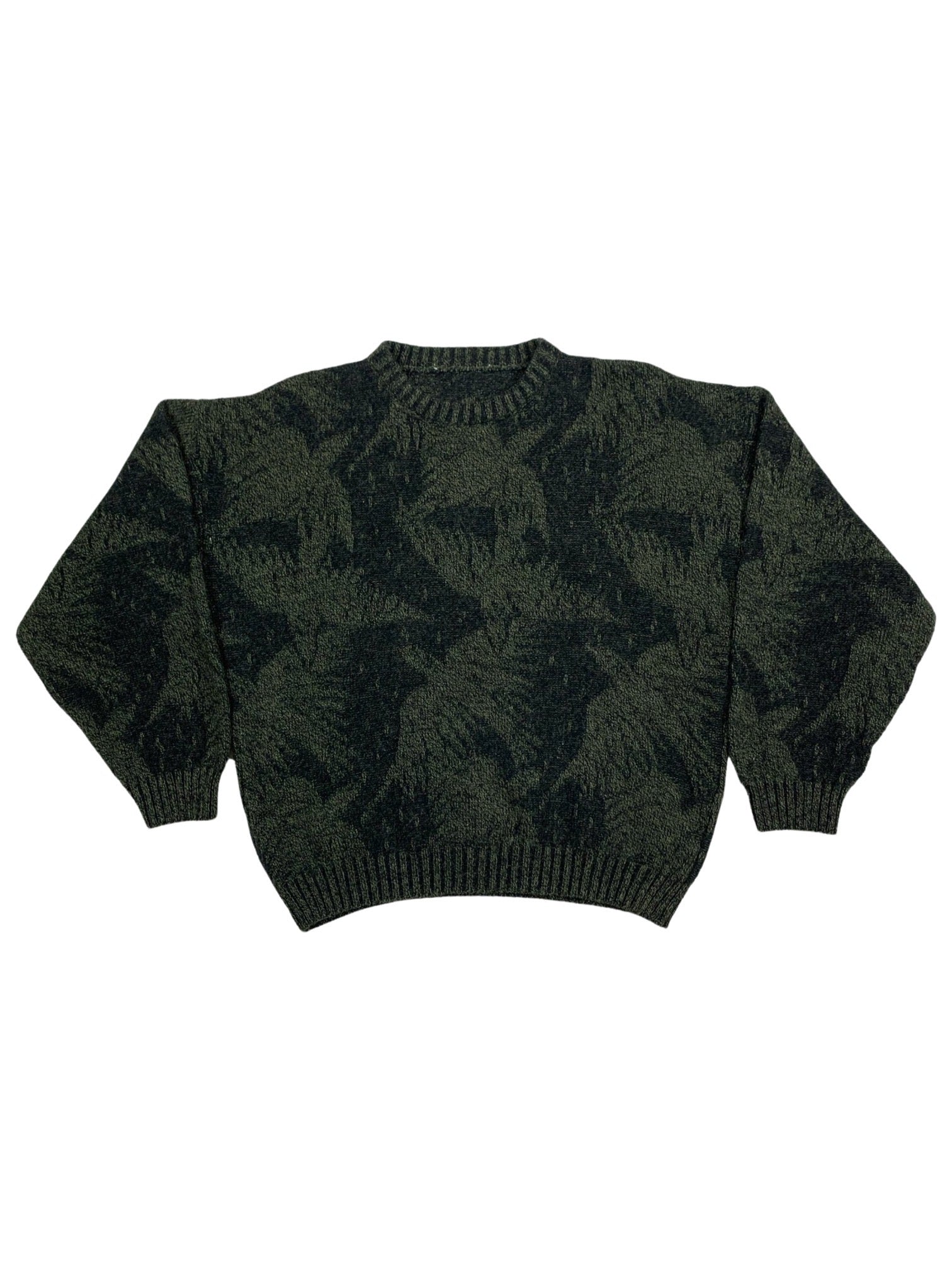 VINTAGE PATTERNED KNIT SIZE MEDIUM