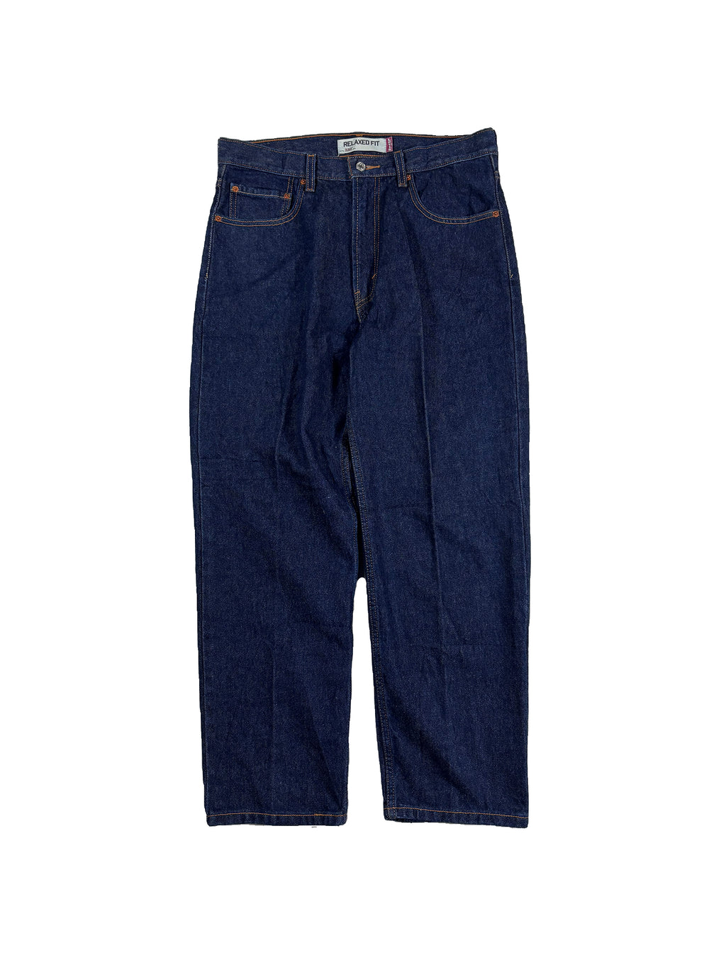 VINTAGE PLEATED DARK WASH LEVIS 550 W/36