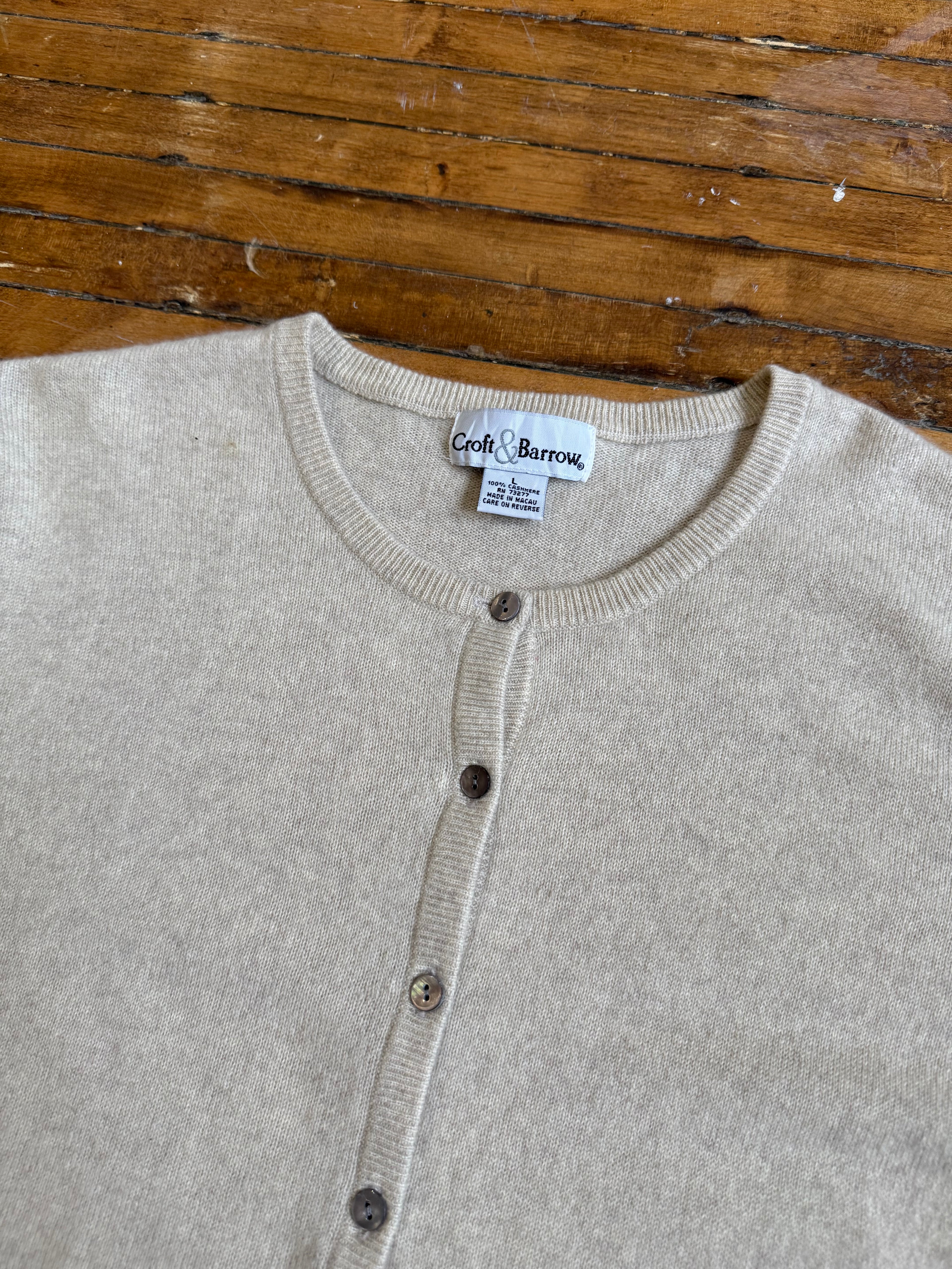 Vintage Front Button Cardigan