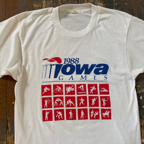 Vintage Iowa Games T-shirt Size XS