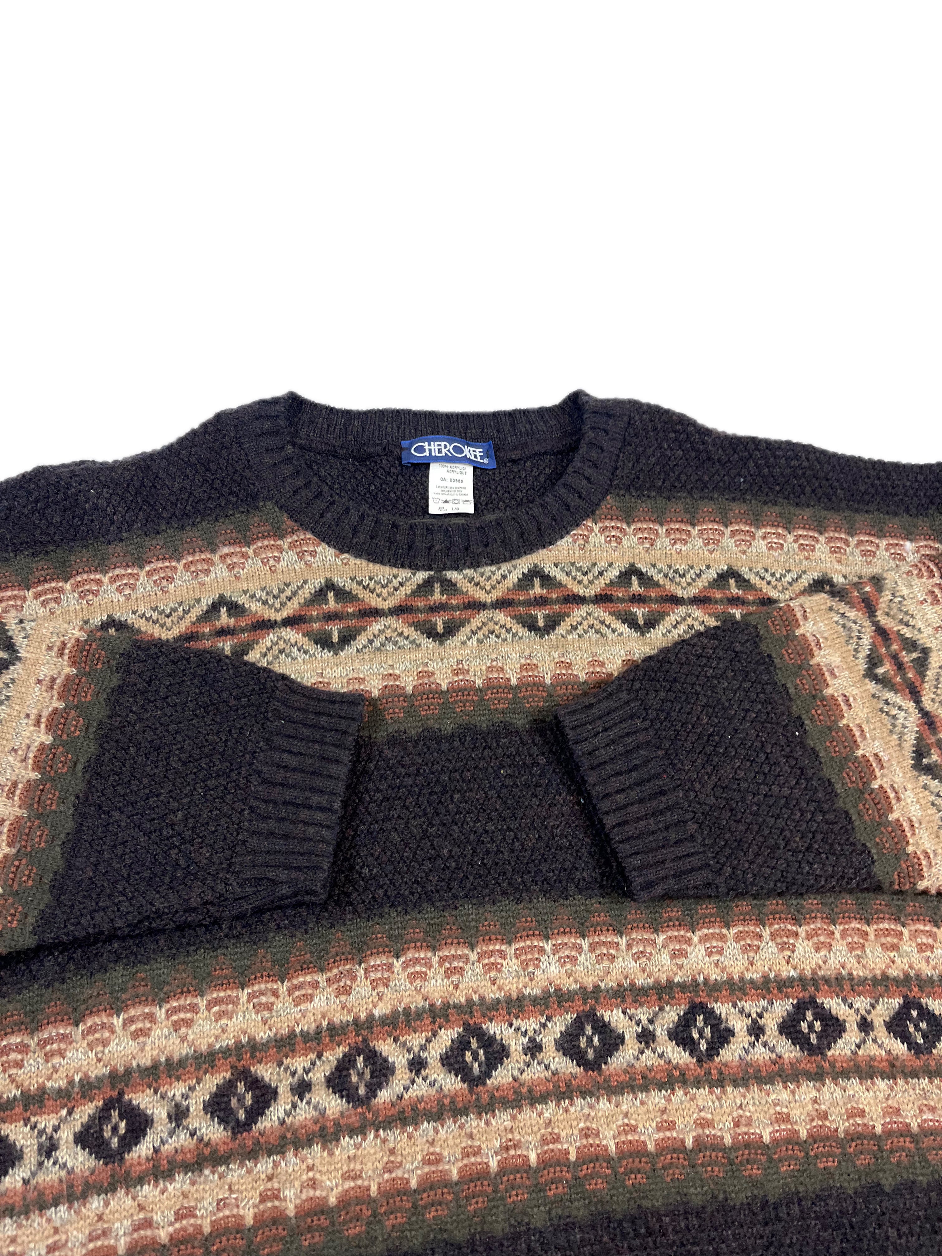 VINTAGE CHEROKEE KNIT SIZE/XL