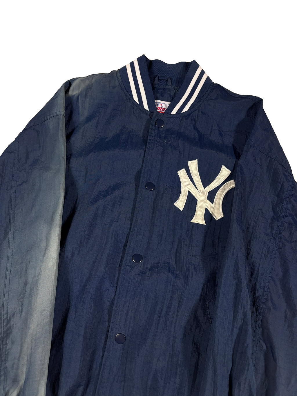 VINTAGE NYLON YANKEES BOMBER JACKET SIZE XL