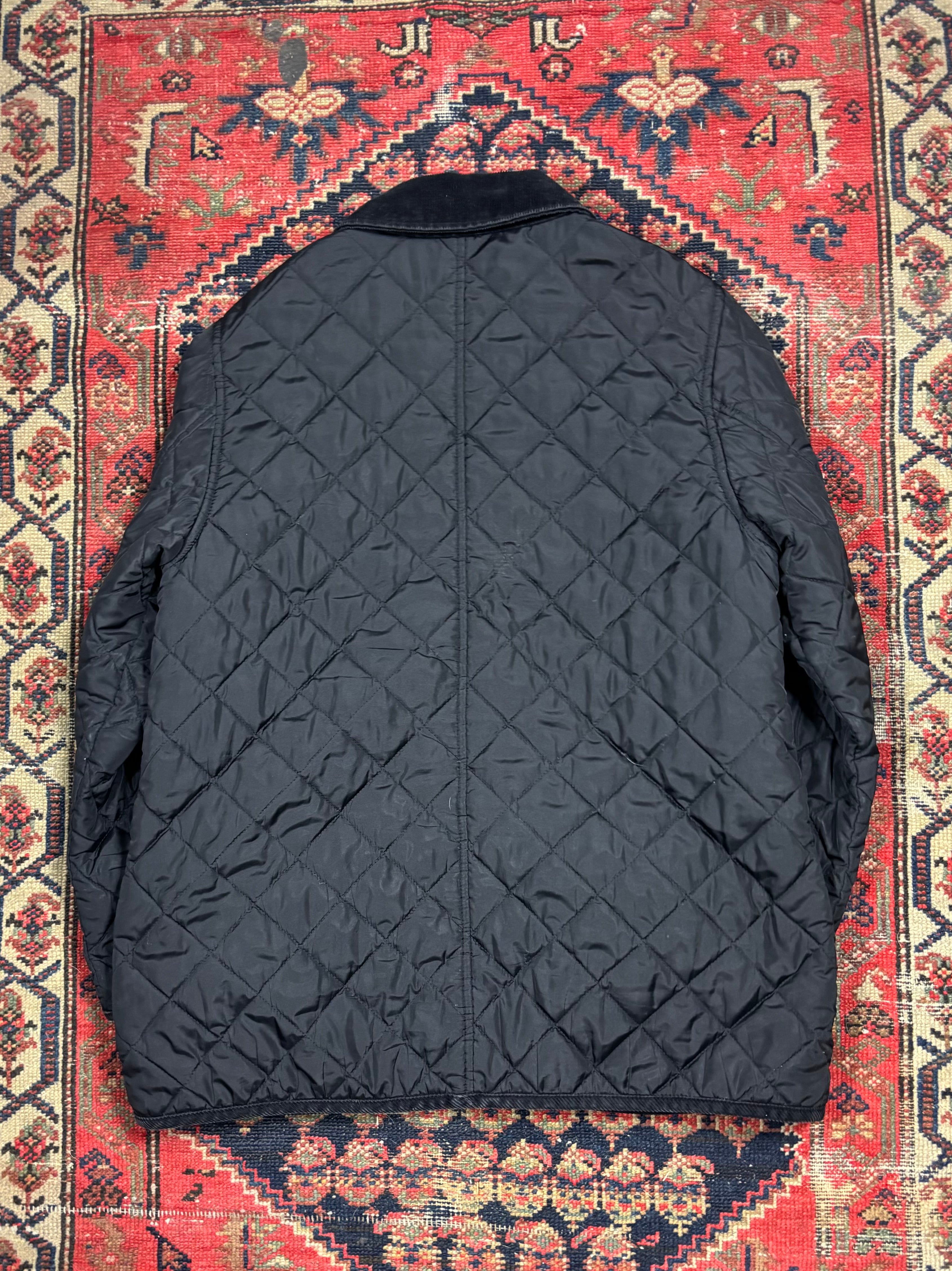 BLACK GAP INSUALTED CHORE JACKET SIZE LARGE