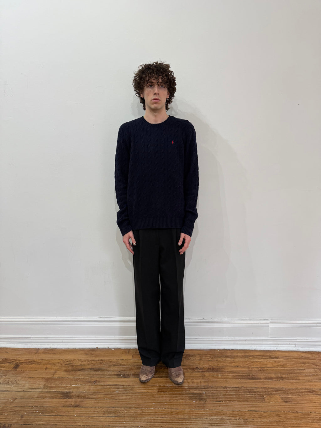 RALPH LAUREN CABLE KNIT