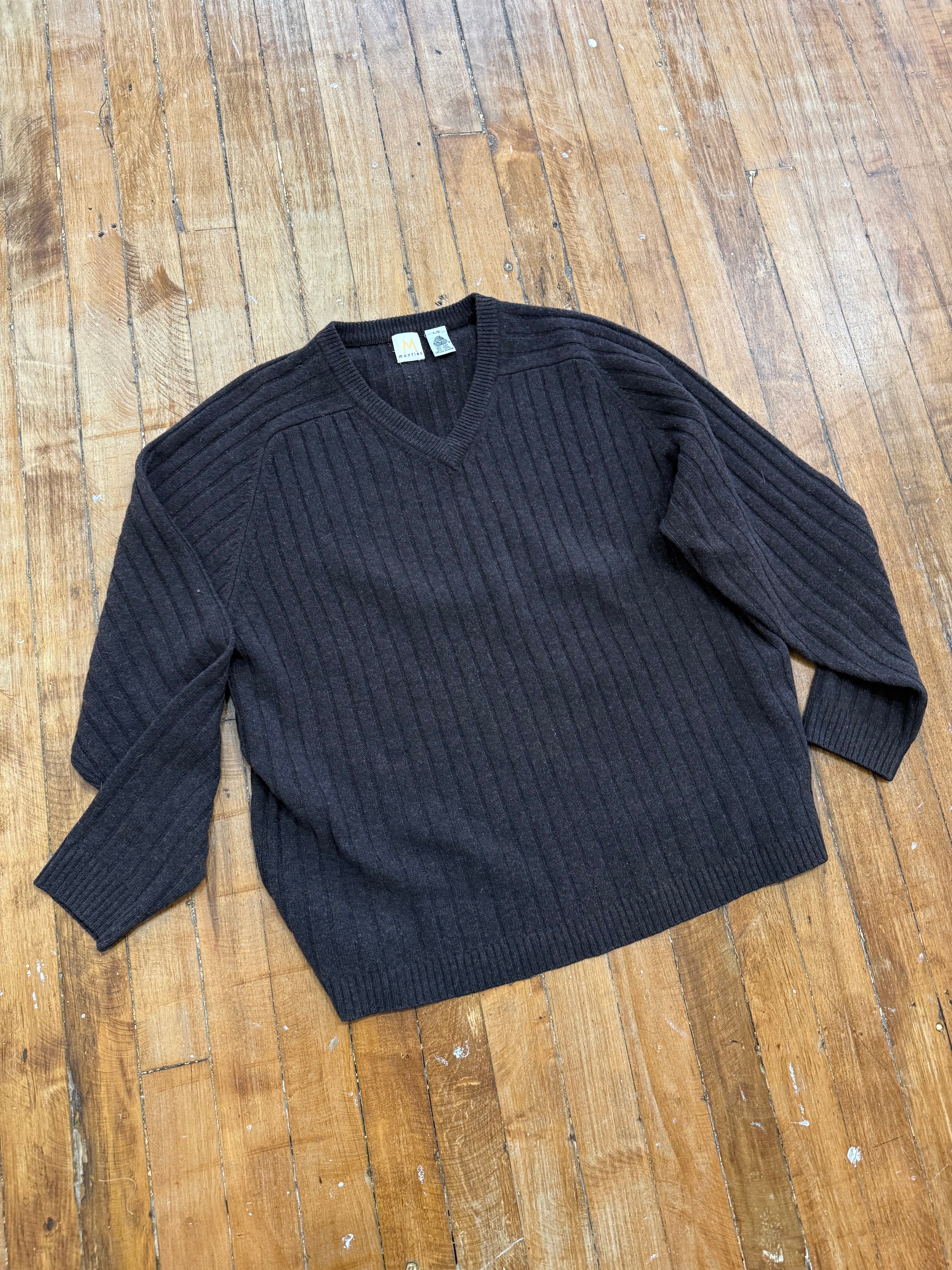 Wool V-Neck Sweater