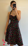 CHERRY DRESS SIZE/M-L