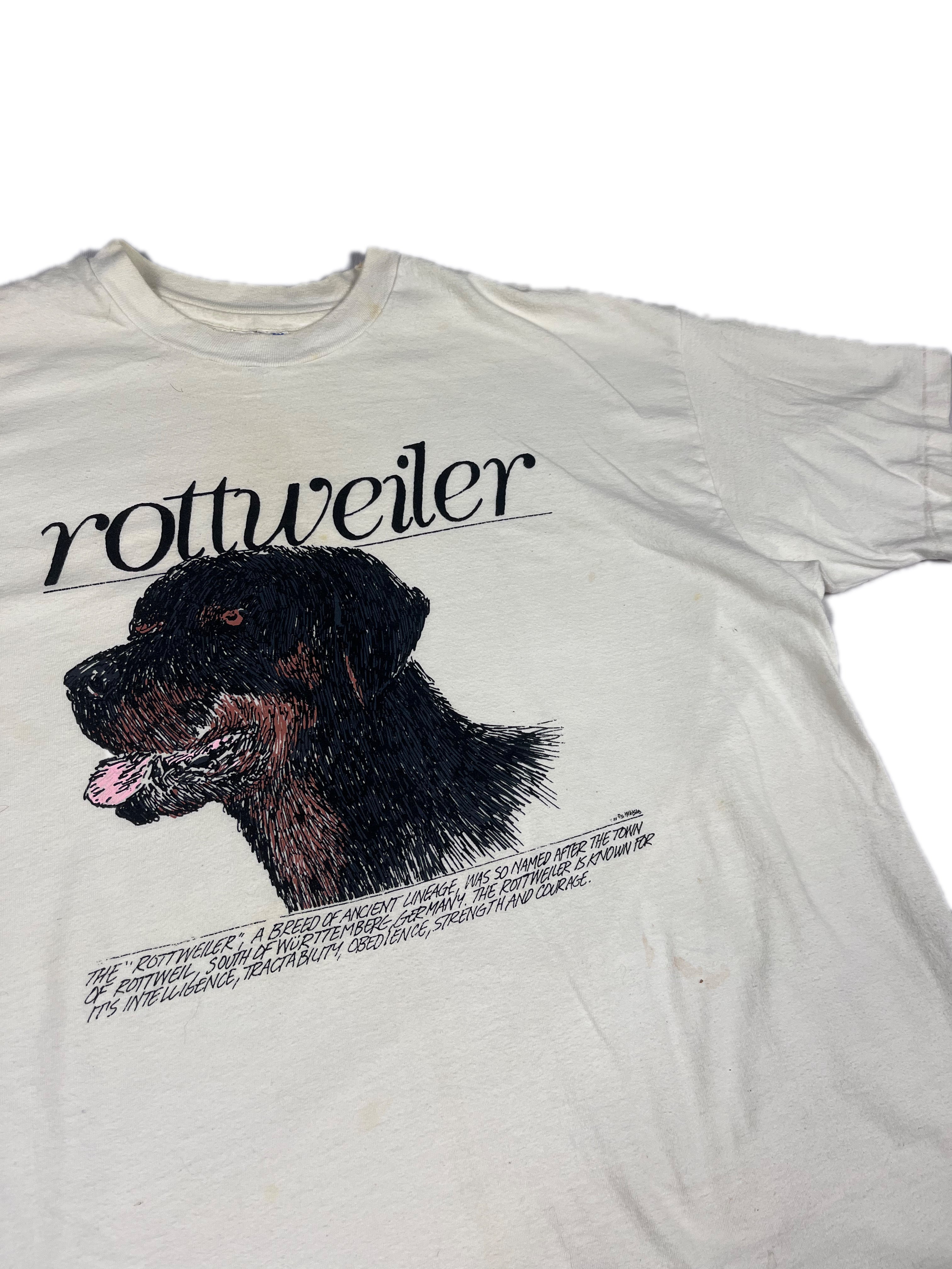 VINTAGE “ROTTWEILER” TEE SIZE XL