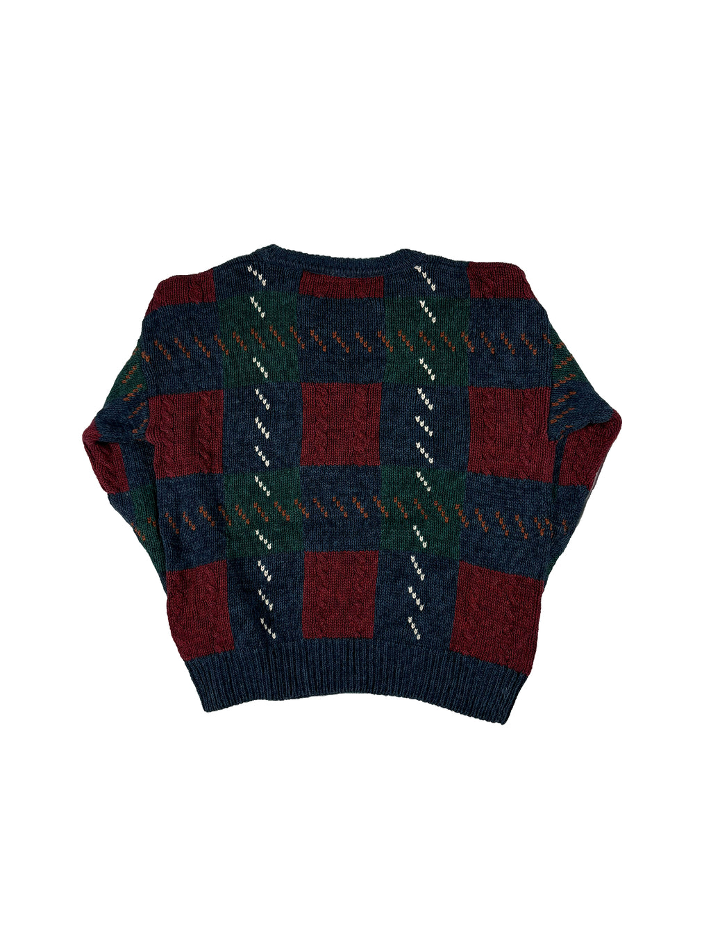 VINTAGE HEAVY “St JOHNS BAY” KNIT SWEATER SIZE MEDIUM