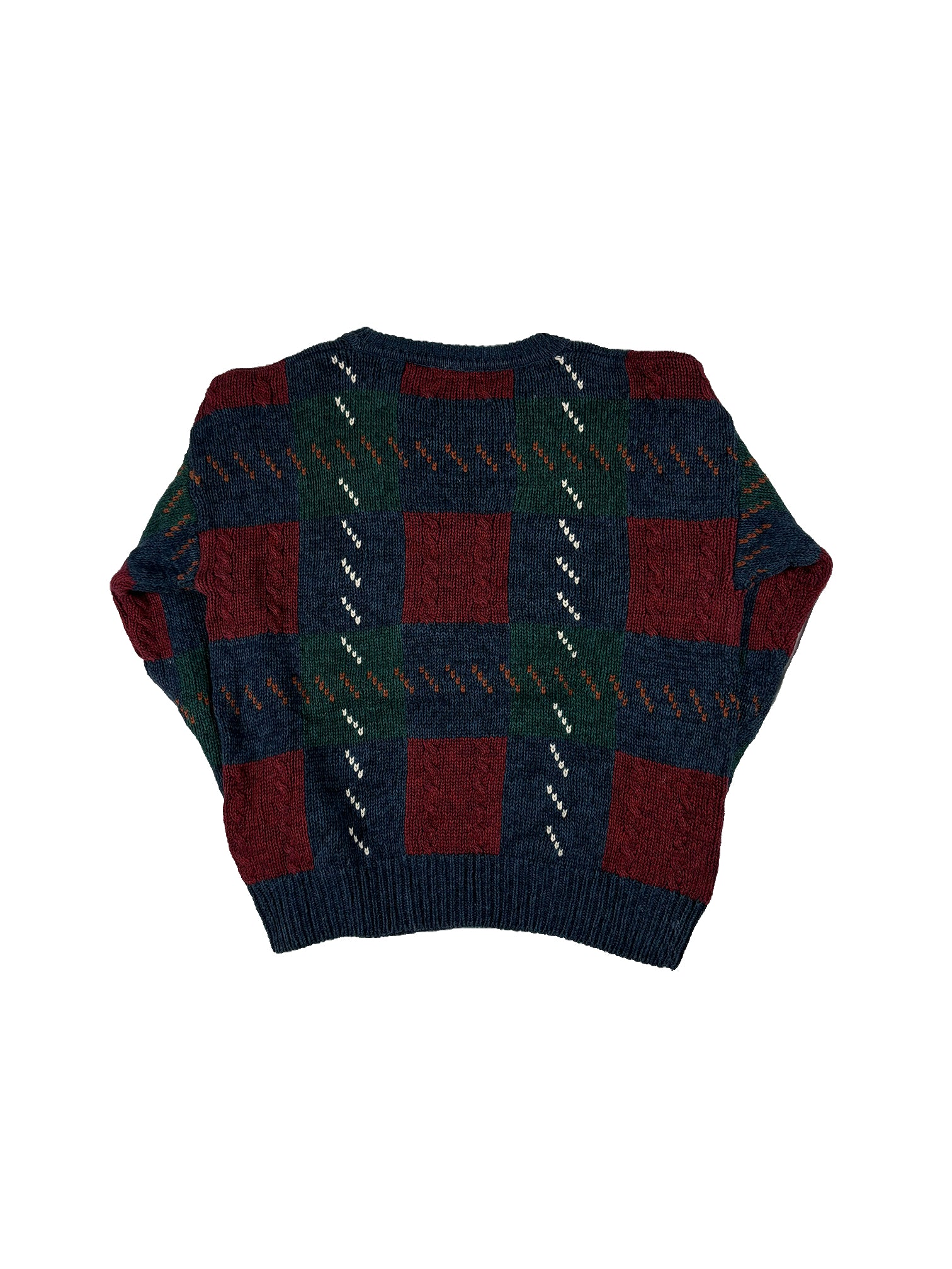 VINTAGE HEAVY “St JOHNS BAY” KNIT SWEATER SIZE MEDIUM