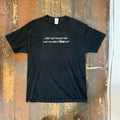 Vintage Phrase T-Shirt - Size Large