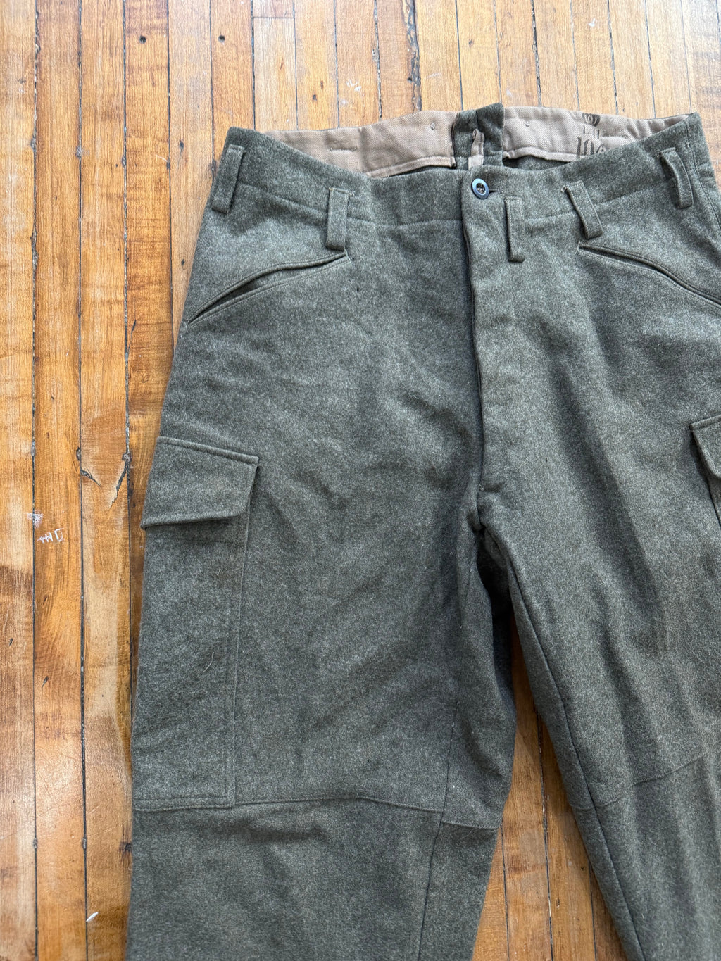 Vintage Wool Cargo Pants
