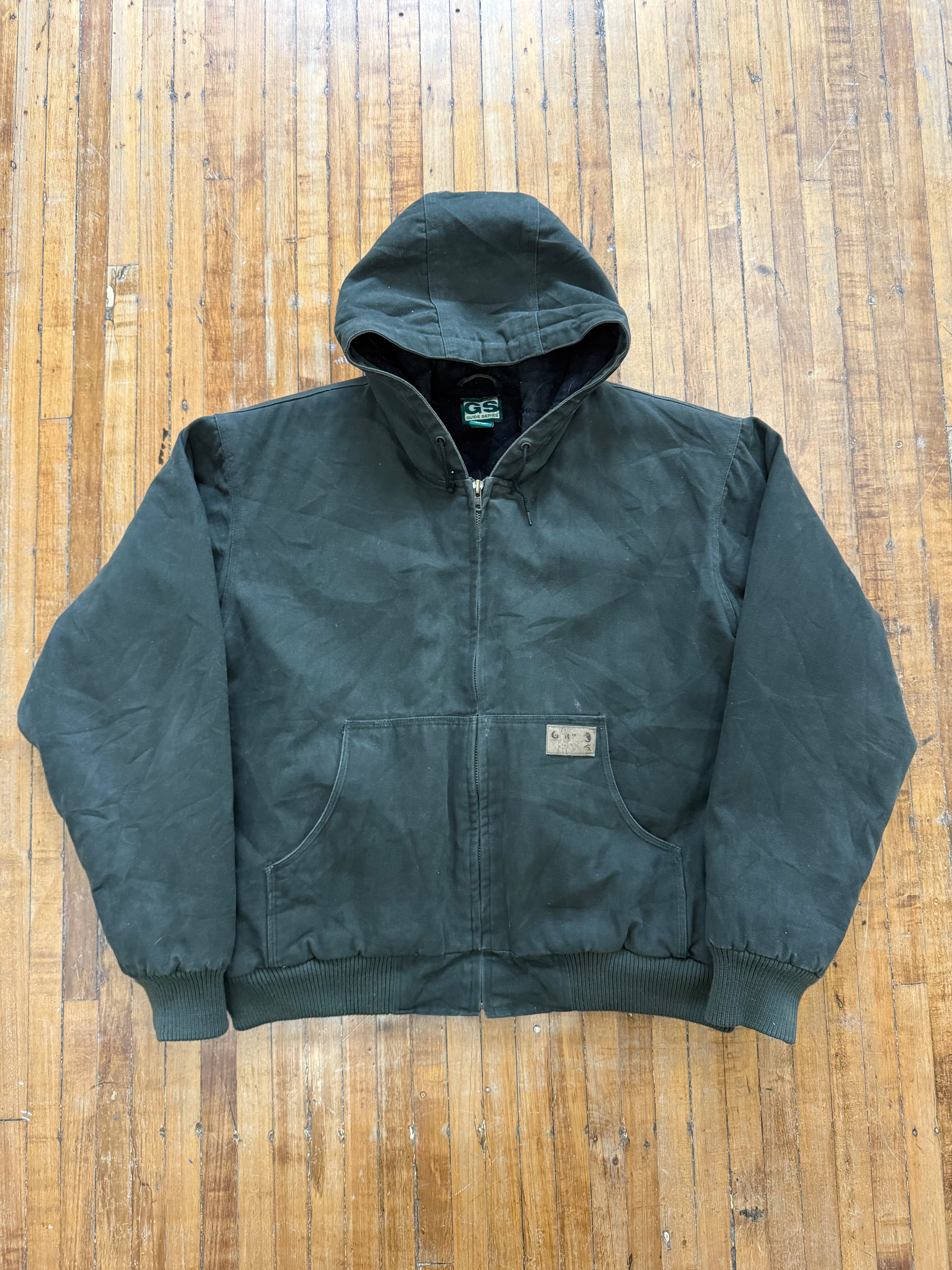 Vintage Hooded Work Jacket