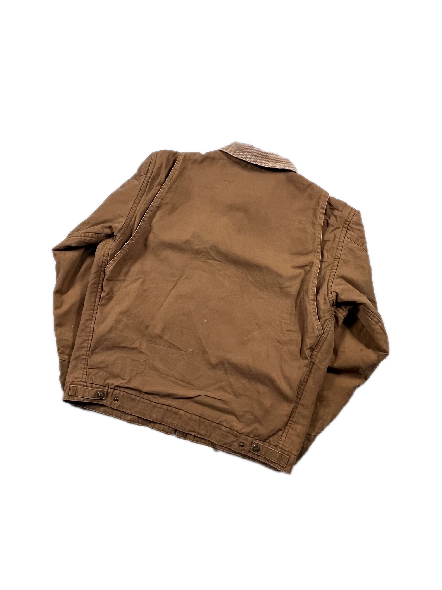 VINTAGE BROWN DICKIES WORK JACKET SIZE MEDIUM