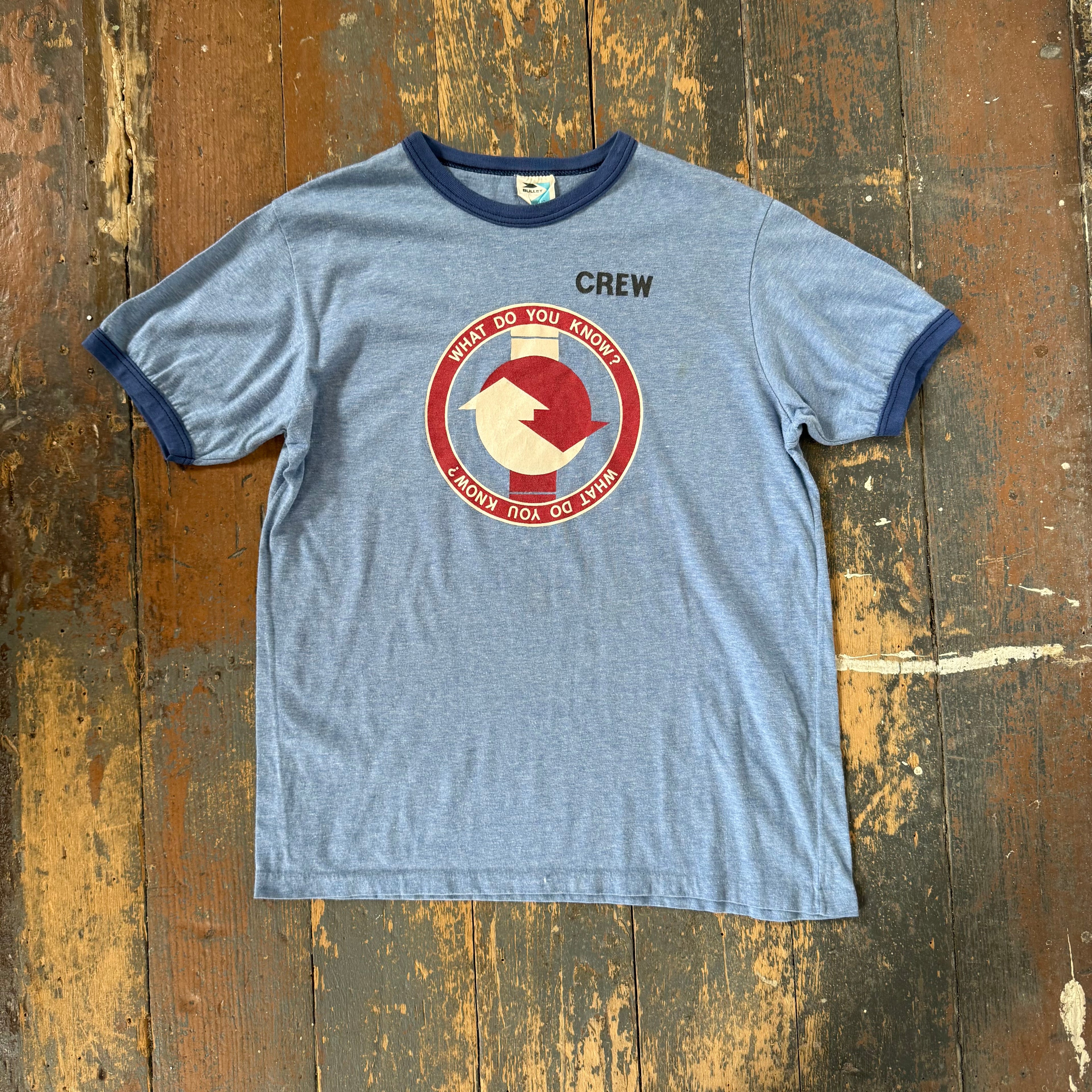 Vintage Ringer T Shirt Size Small