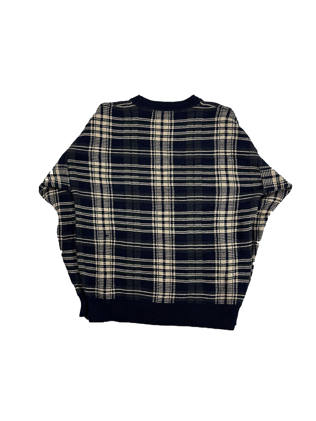 VINTAGE “WOODS & GRAY” KNIT SWEATER SIZE LARGE