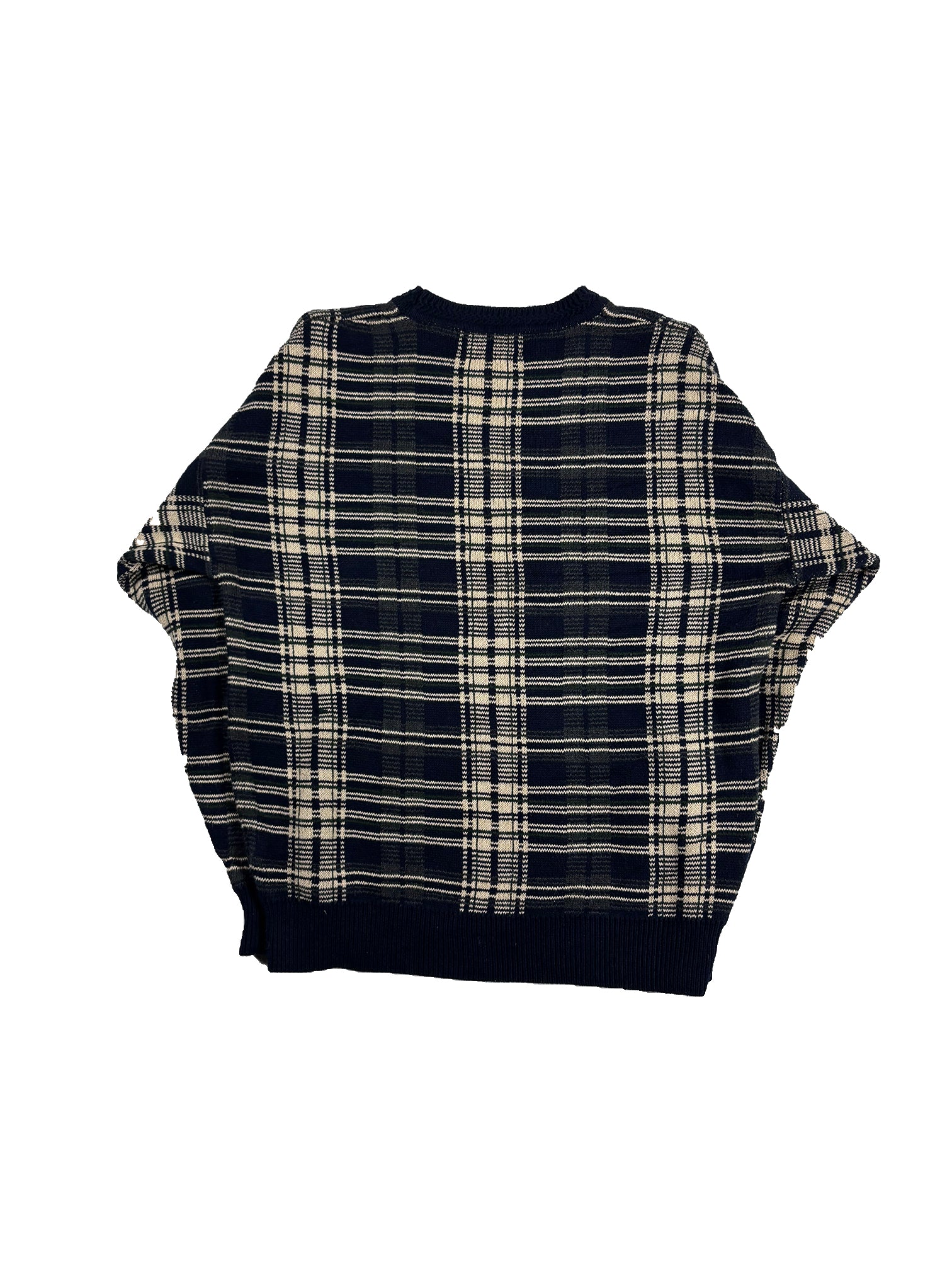VINTAGE “WOODS & GRAY” KNIT SWEATER SIZE LARGE