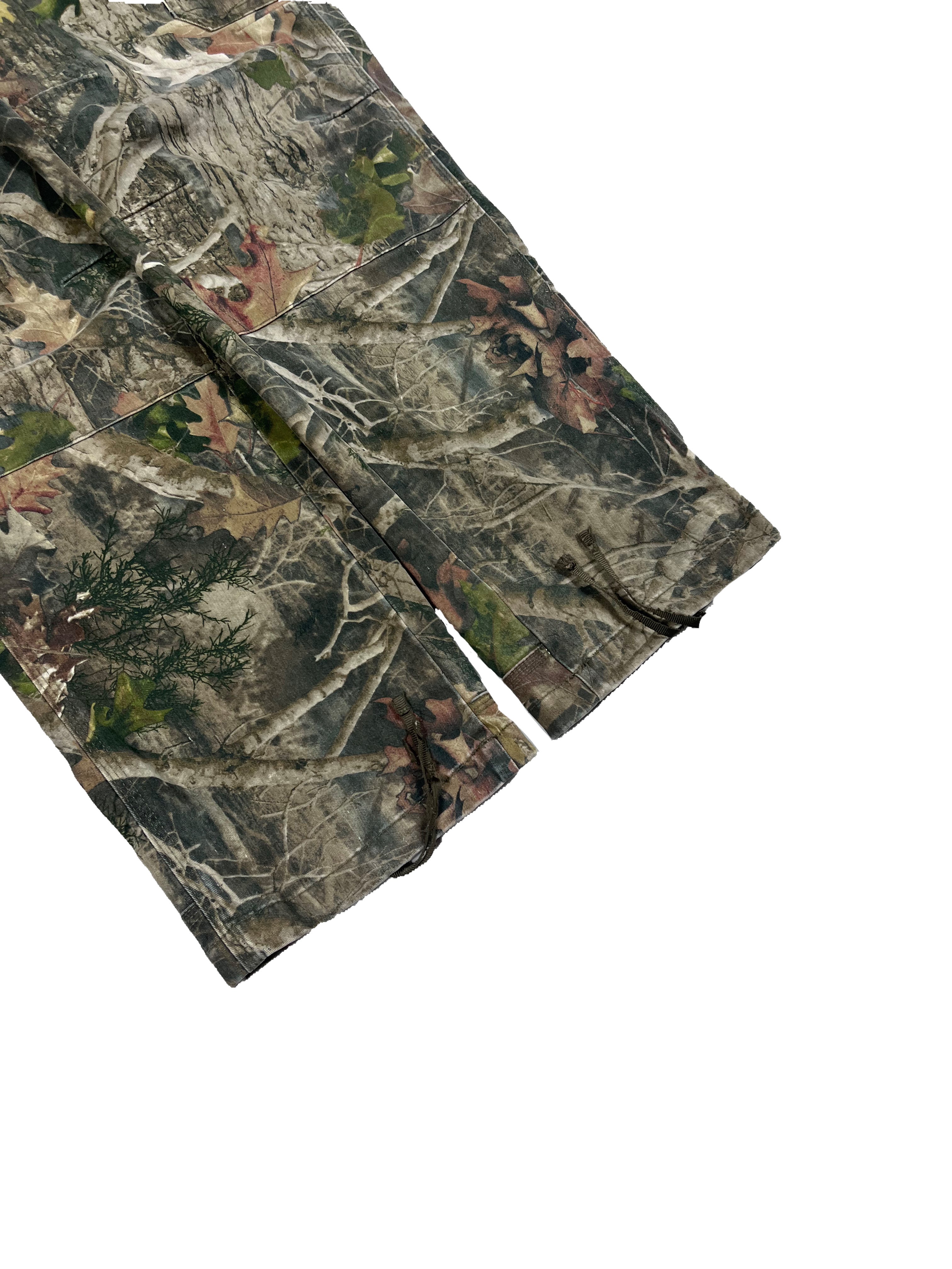 VINTAGE REAL TREE CARGO PANTS SIZE 32W