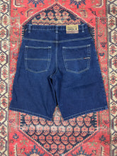 Load image into Gallery viewer, VINTAGE DARK WASH BAGGIE SOUTH POLE DENIM JORTS W/36